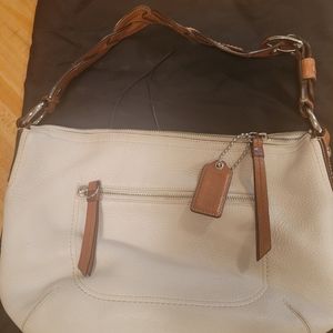 Gently worn LEATHER COACH HOBO